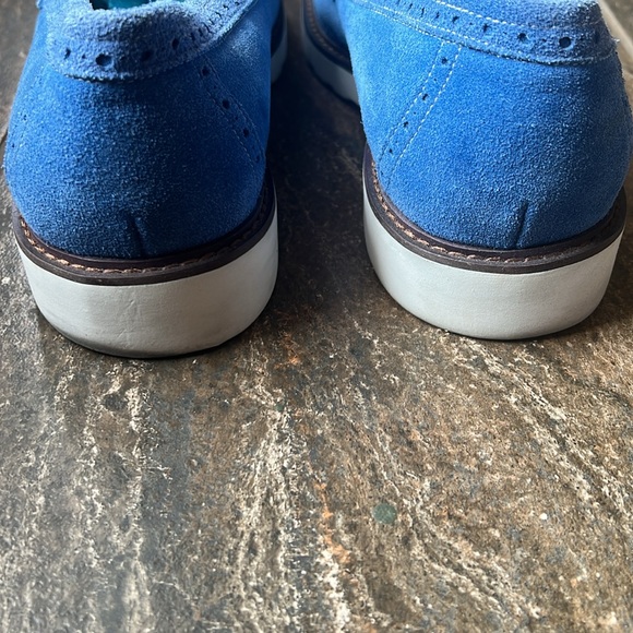 Robert Graham Blue Suede shoes - Picture 3 of 12